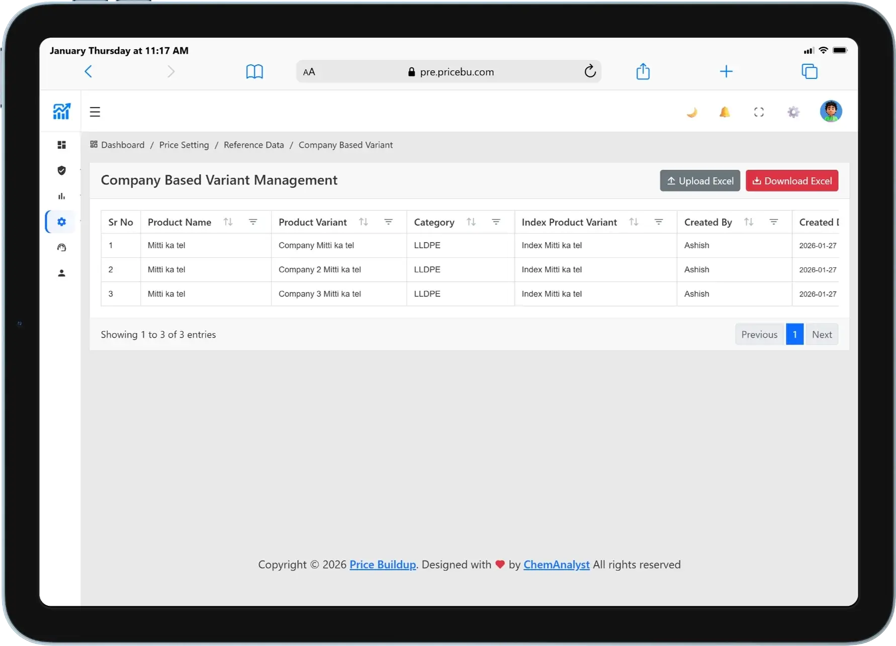 pricebu-company-based-variant-management